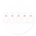 Bowling Pins Sticker