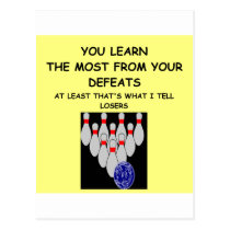 bowling postcards