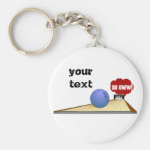 Bowling products keychains