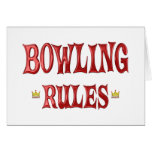 Bowling Rules Card