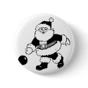 Bowling Santa buttons by TorrDenaIndians Bowling Santa buttons