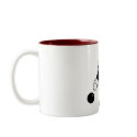 Bowling Santa mugs