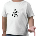 Bowling Santa t-shirts