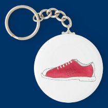 Bowling Shoe Keychain keychains