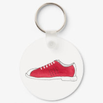 Bowling Shoe Keychain