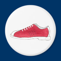 Bowling Shoe Magnet magnets