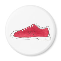 Bowling Shoe Magnet