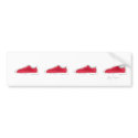 Bowling Shoes Bumper Sticker bumper stickers