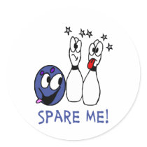Bowling: Spare Me Stickers