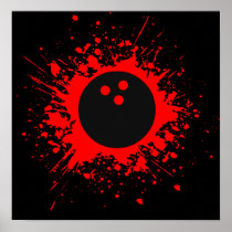 bowling splatz poster