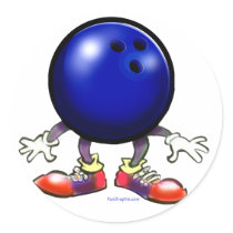 Bowling Stickers