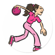 Bowling stickers