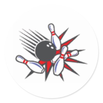 Bowling Stickers by DenesPlace
