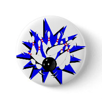 Bowling (Strike) Pinback Buttons