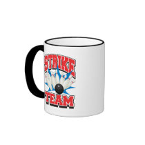 Bowling Strike Team Mugs