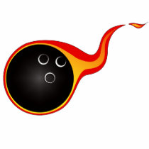bowling t-shirt - logo