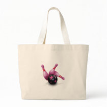 Bowling Team - Ball And Pins. Tote Bags