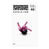 Bowling Team - Ball And Pins. Stamps