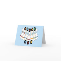 Bowling Thank You Card