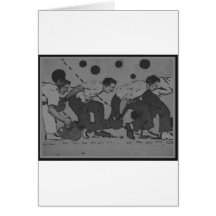 Bowling Tones Greeting Card