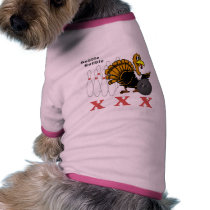 Bowling Turkey XXX Doggie Tshirt
