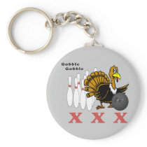 Bowling Turkey XXX Keychain