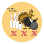 Bowling Turkey XXX Stickers