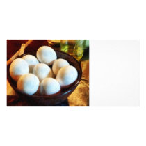Bowll of Eggs Photo Card