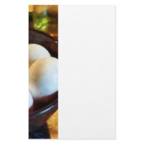 Bowll of Eggs Customized Stationery