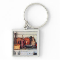 Bowls, Basket and Wooden Spoons keychains