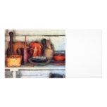 Bowls, Basket and Wooden Spoons Picture Card