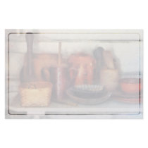 Bowls, Basket and Wooden Spoons stationery