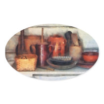 Bowls, Basket and Wooden Spoons stickers