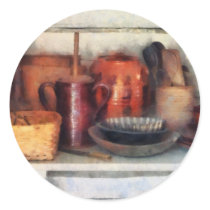 Bowls, Basket and Wooden Spoons stickers