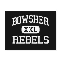 Bowsher - Rebels - High School - Toledo Ohio postcards