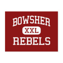 Bowsher - Rebels - High School - Toledo Ohio postcards