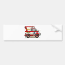 Box Ambulance EMS EMT Emergency Bumper Sticker