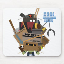box boy pack rat mouse pad mousepads