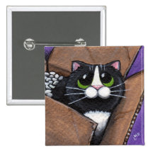Box Full O Cat Button