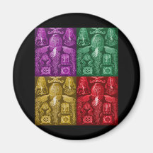 Box Jellyfish Magnets