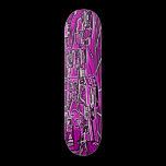 Box Junction in Magenta skateboards