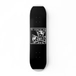 Box logo skate board