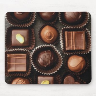 Box of Chocolates" Mousepad for your computer!