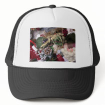 box of ornaments hats