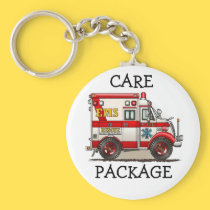 Box Truck Ambulance Keychain CP keychains