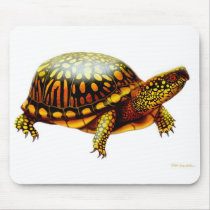 Box Turtle Mousepad by twopurringcats Box Turtle Mousepad