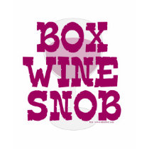Box Wine Snob t-shirts