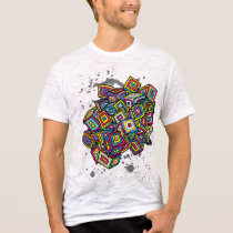 Boxed color t-shirts