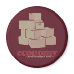 Boxed Economy magnets