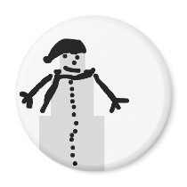 boxed snowman magnets by nickicle1 boxed snowman magnets